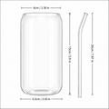 16 oz glass - 500 ml (zonder vulling)